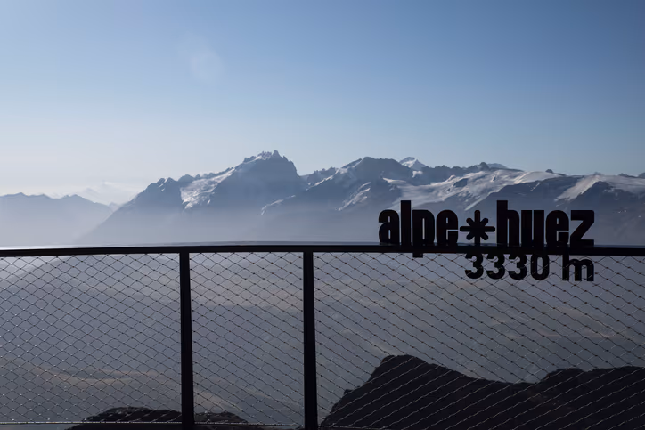 Alpe d’Huez sous la neige